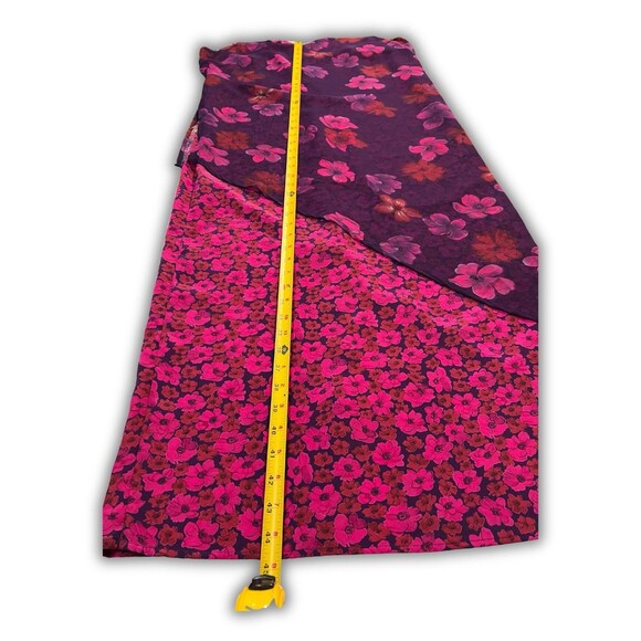 Hillard & Hanson Dresses & Skirts - Hillard Hanson Floral Purple Fairy Asymmetrical Bohemian Dress y2k Size 12